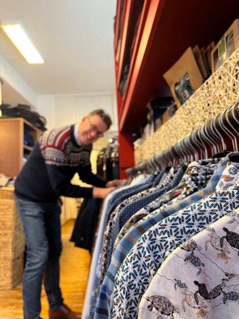 Frank bij overhemden - The Duesenberg Connection Herenmode