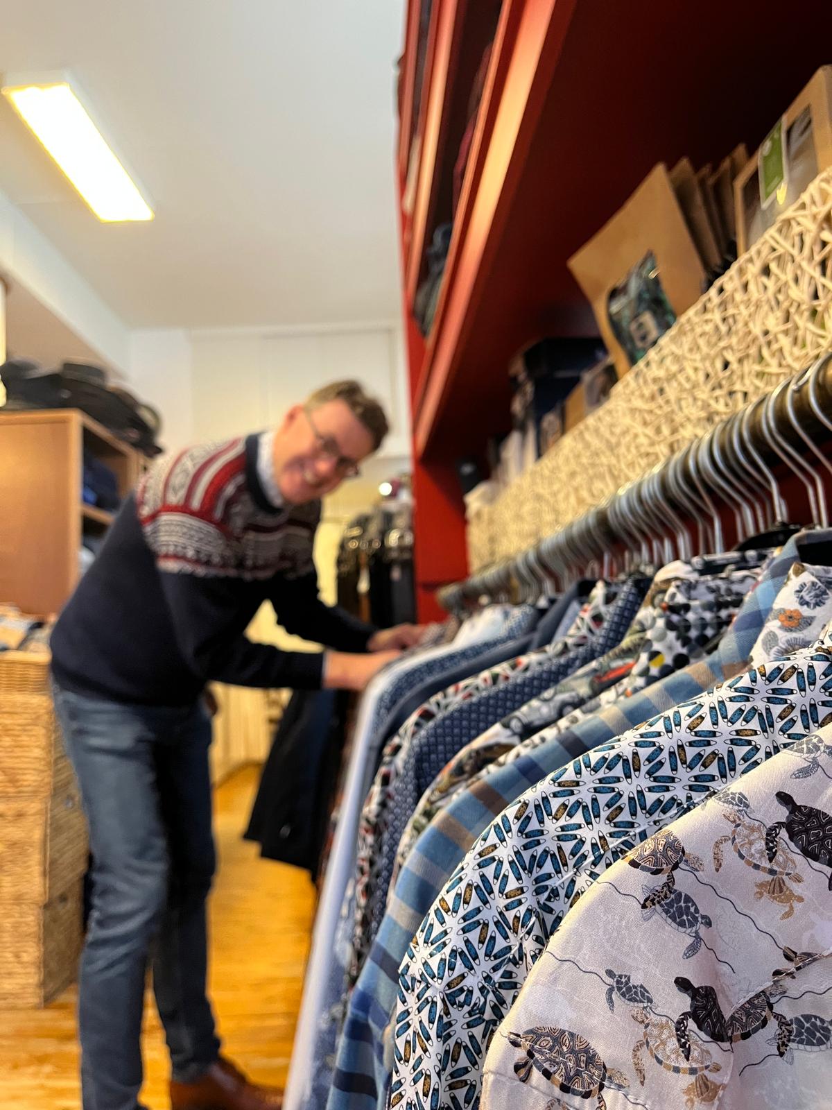 Frank bij overhemden - The Duesenberg Connection Herenmode